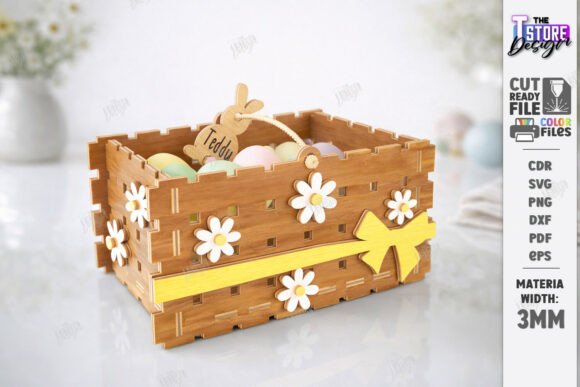 Download Personalized Easter Basket Laser Cut - Premium Resources