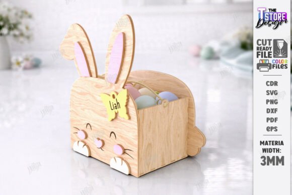 Download Personalized Easter Basket Laser Cut - Premium Resources